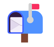 graphic of a mailbox with a letter in it