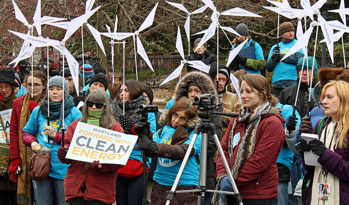 Jan. 14 Maryland clean energy rally