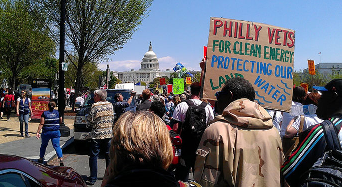 Philly Bets for Clean Energy at Reject & Protect in Washington, DC
