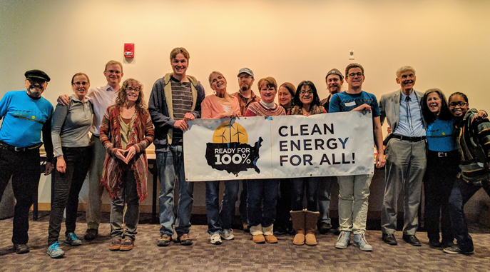 Pueblo clean energy activists