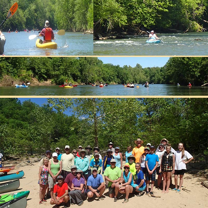 Canoeing with the Cahaba Group