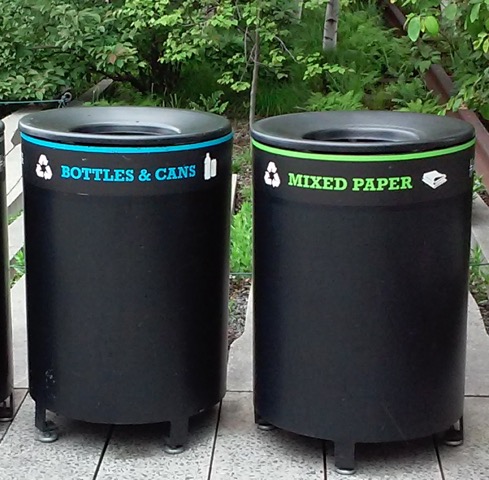 recycling containers