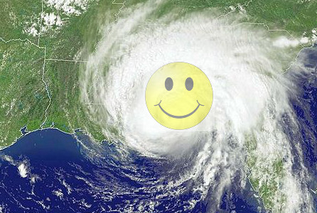 smiley face hurricane