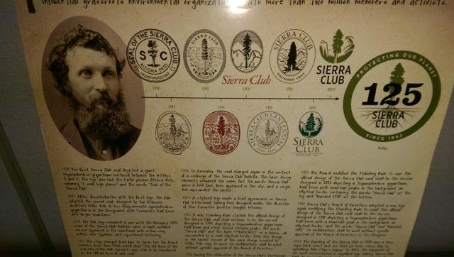 John Muir and sierra club logos