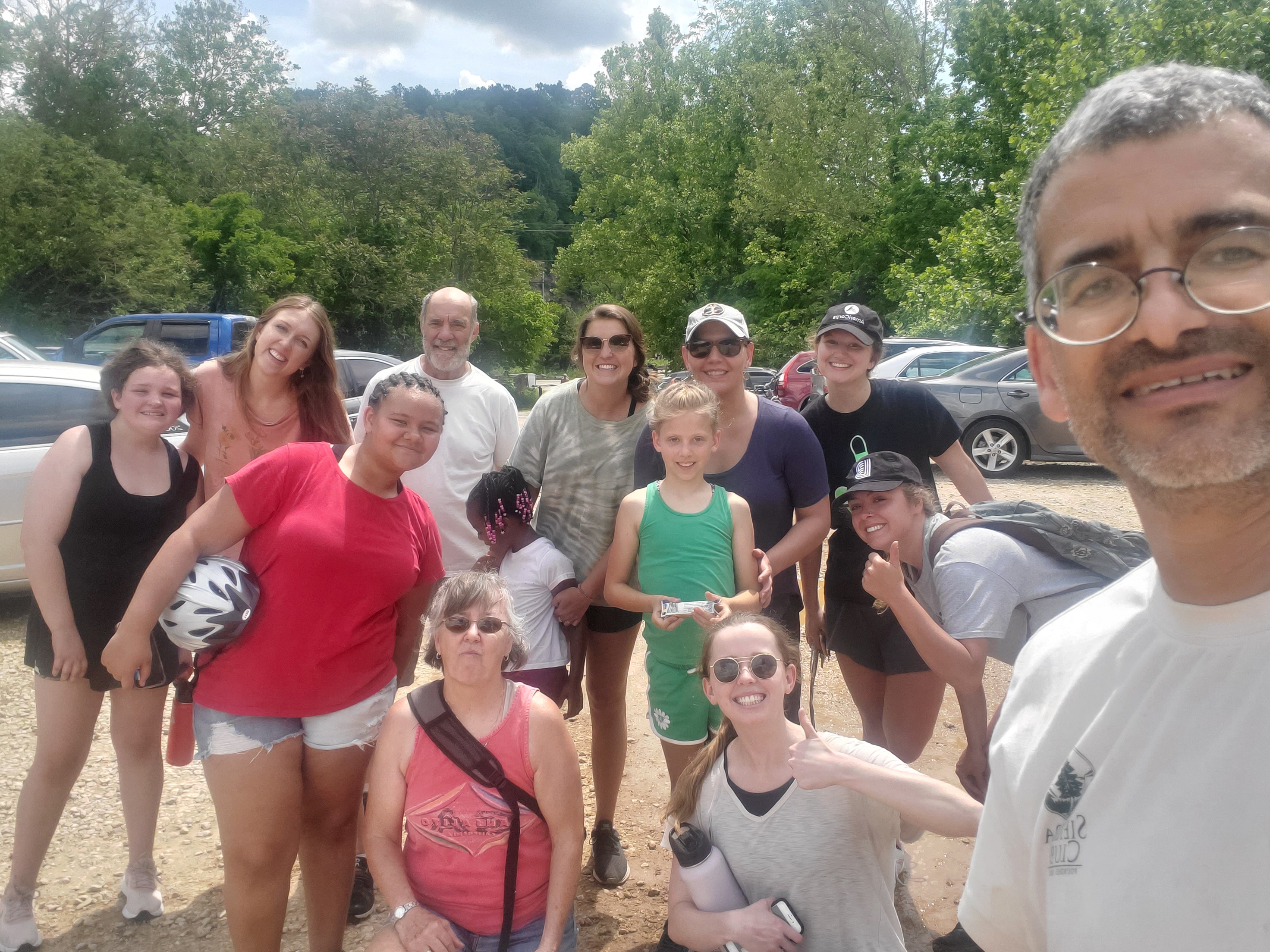 BBBS & Amachi Bicycle ride at Forks-of-the-River WMA