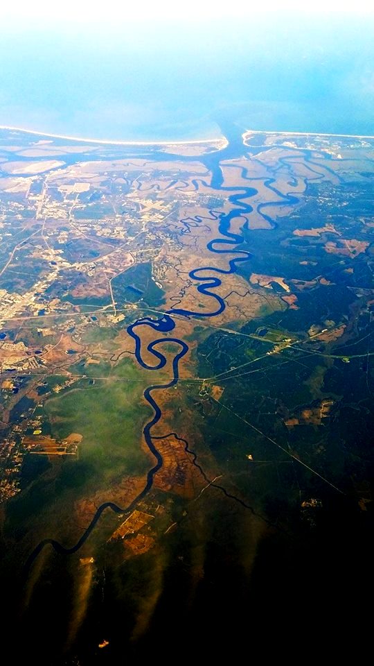 Nassau County, Florida Aerial View
