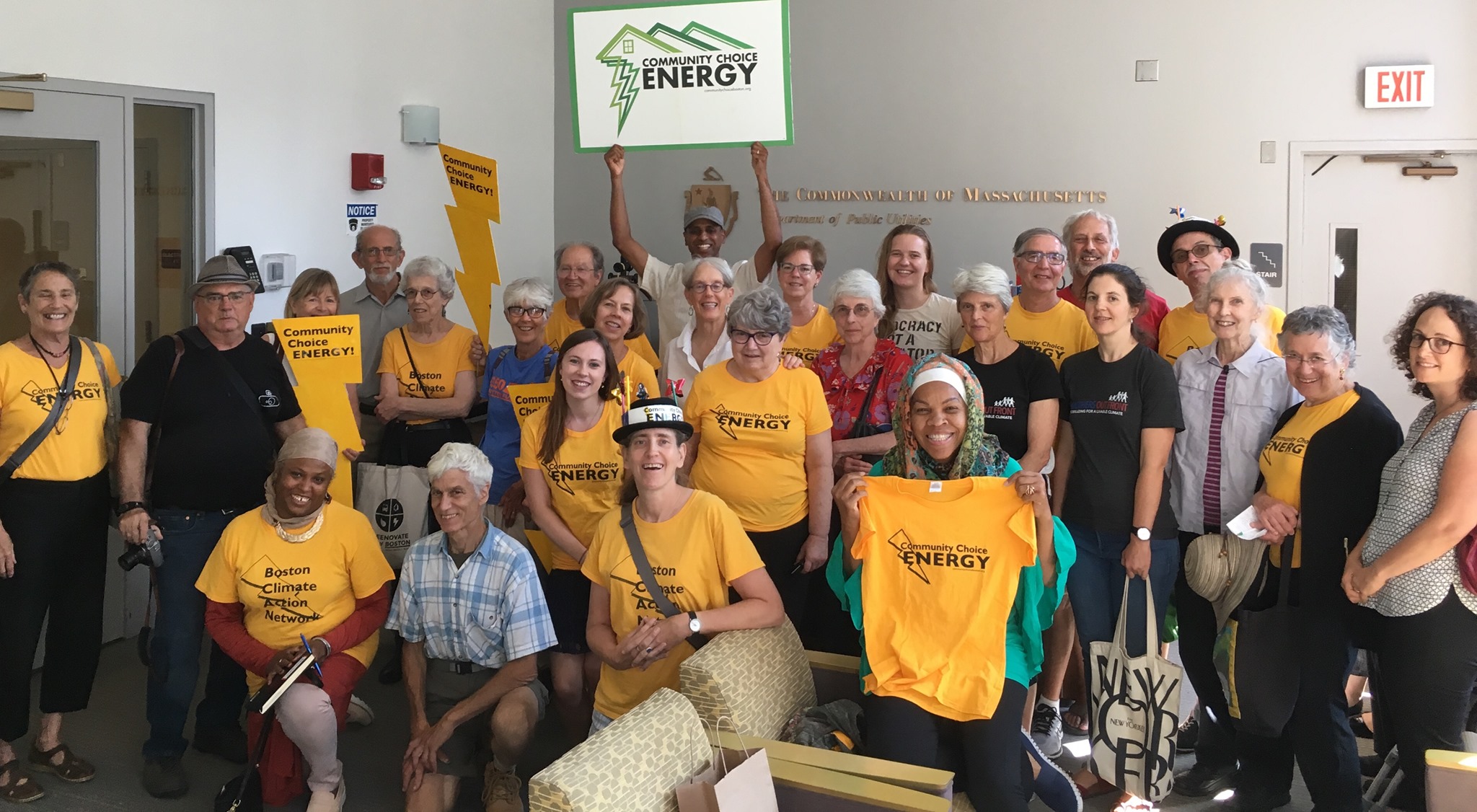 Boston Climate leadership volunteers