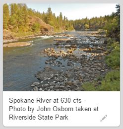 Spokane River at Riverside State Park
