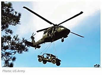 Image of Army helicopter