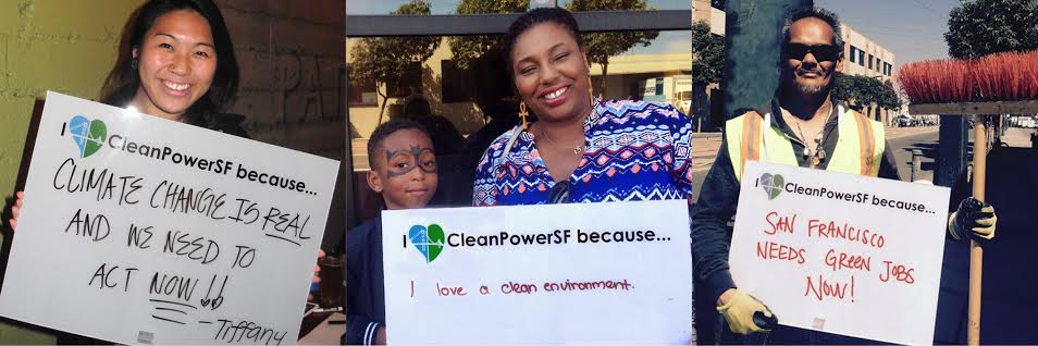 CleanPowerSF is good for the economy and the environment.