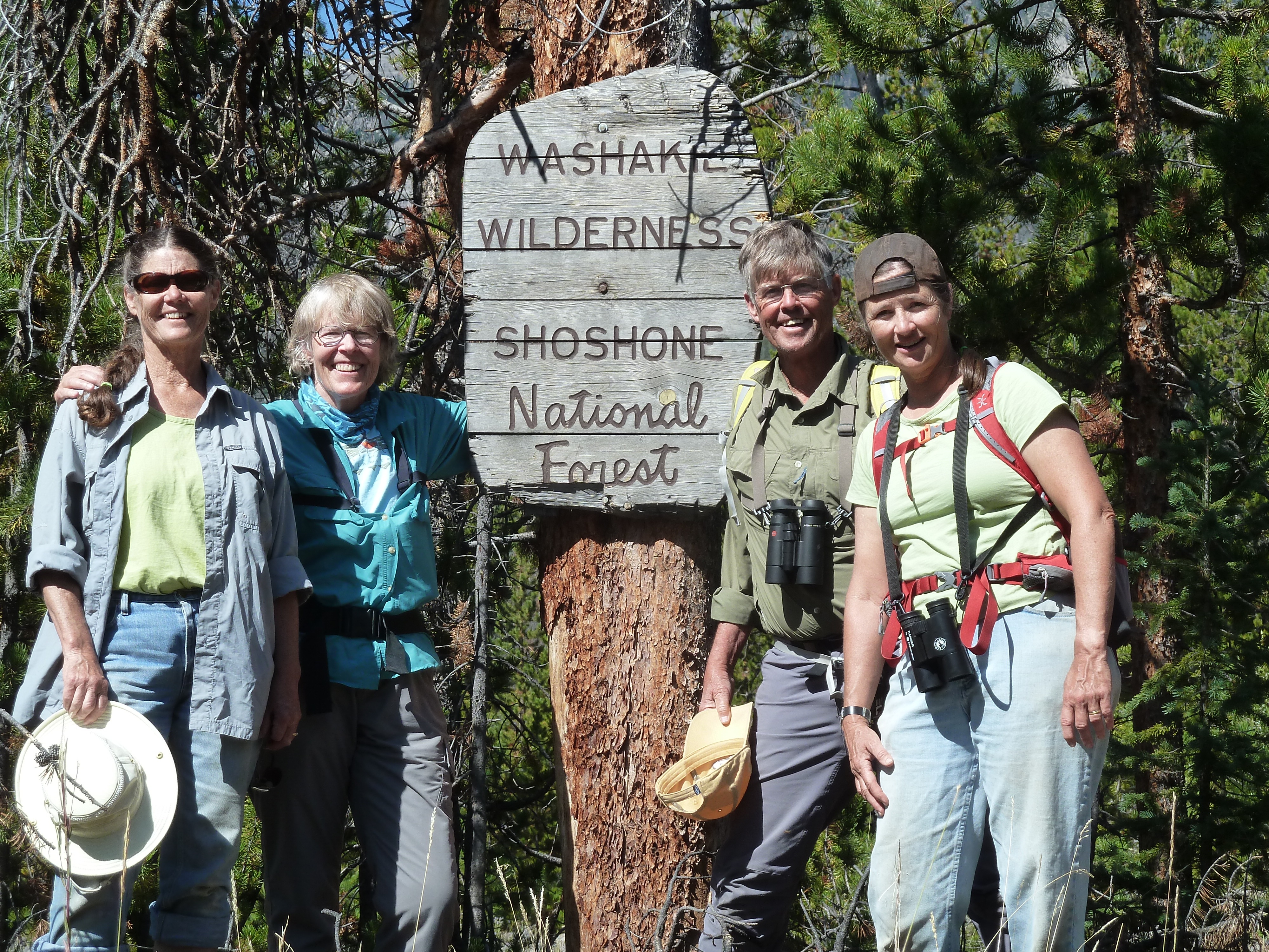 Sierra Club Wyoming Chapter members celebrate the 50th anniversary of the Wilderness Act by going to the wilderness.