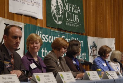 Candidates at the Candidate Forum