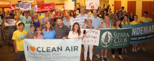 Over 100 Attend Sierra Club Event to Support EPA Clean Power Plan