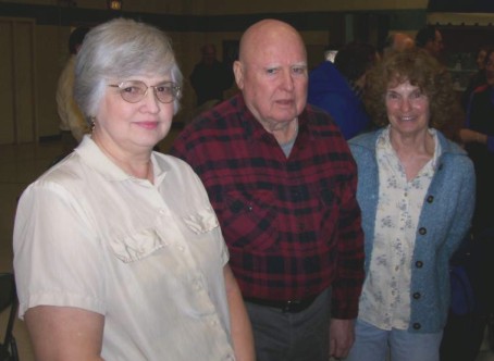 A few of our extraordinary volunteers:  From left to right:  Gloria Broderick, Jack Peterson and Nancy Tongren.