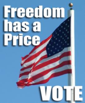 Freedom has a Price - VOTE