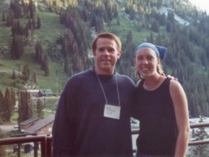 Bryan and Liz at the ICO conference in Alta, Utah in August 2003