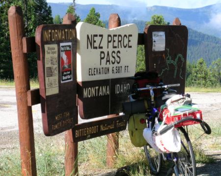 Biking the Nez Perce Pass