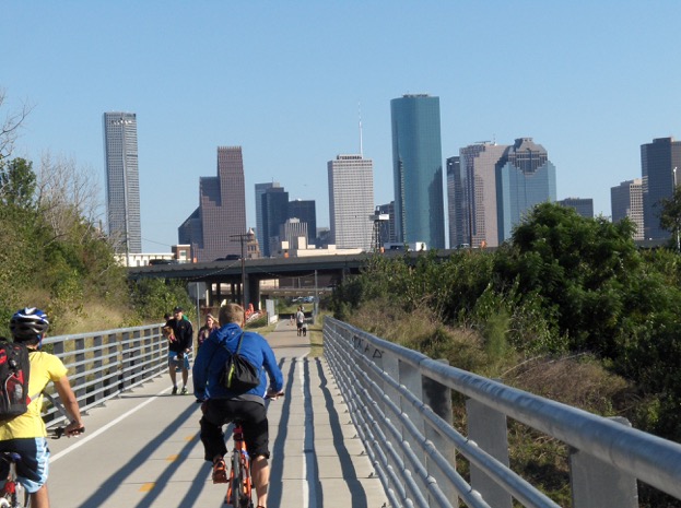 Cycling in Houston