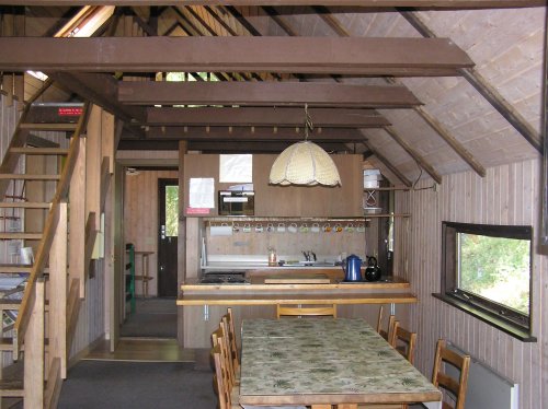Hiker's Hut interior
