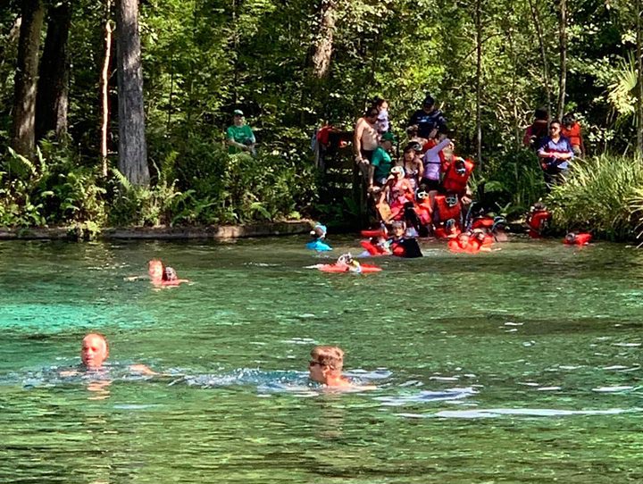 ICO kids swimming at Crystal Springs