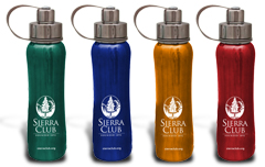 Sierra Club water bottle