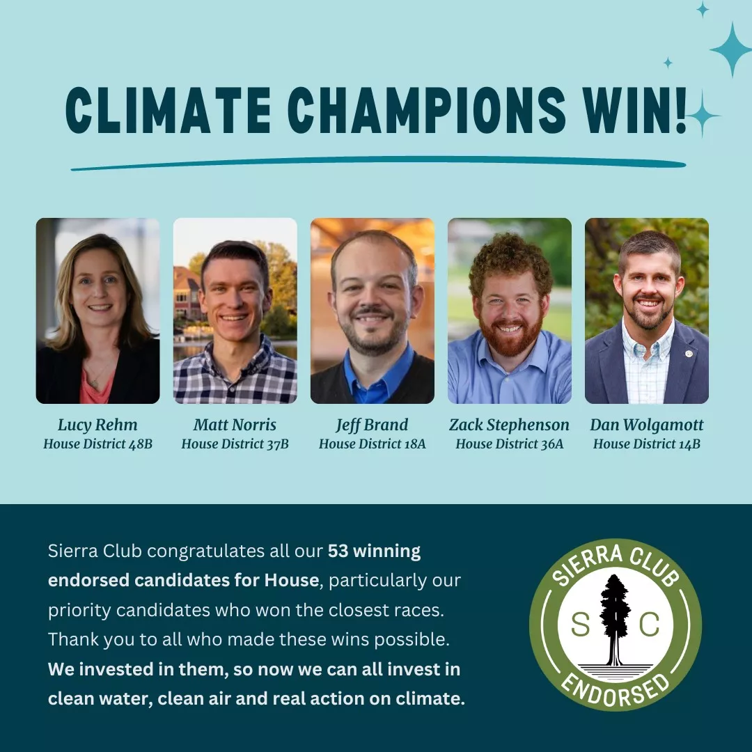 Minnesota House - Climate Champions Win!