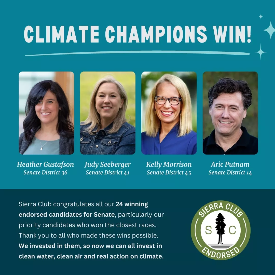 Minnesota Senate - Climate Champions Win!