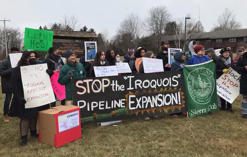Stop the Iroquois Pipeline rally