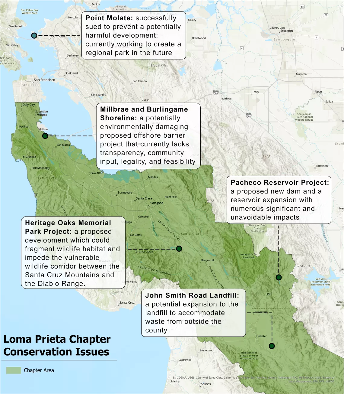 March 2024 Loma Prieta Chapter Projects