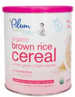 Plum's Organic Brown Rice Cereal