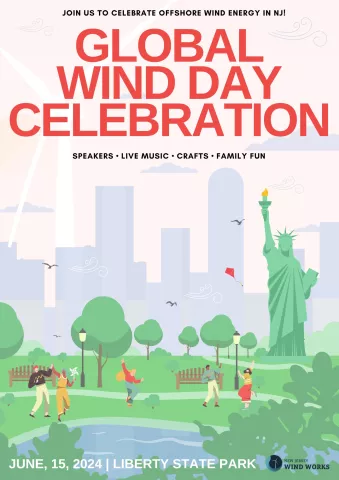 Global Wind Day  Flyer