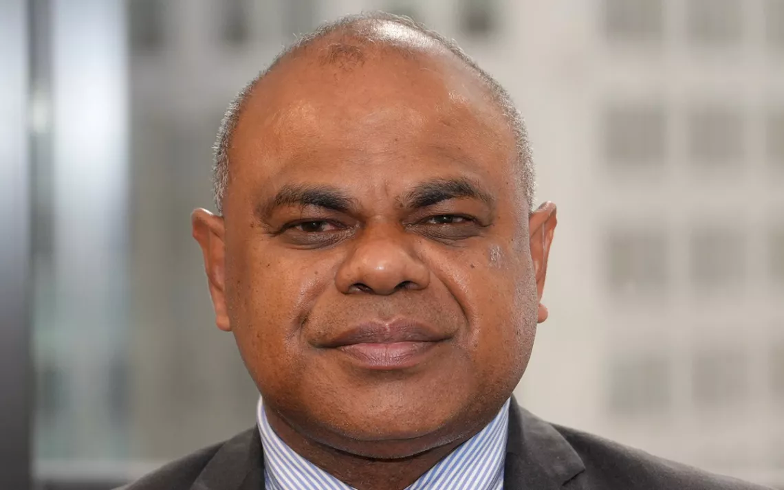 Odo Tevi, Permanent Mission of the Republic of Vanuatu to the United Nations