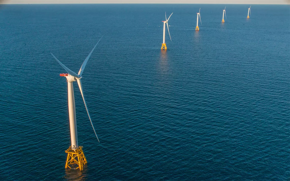 Block Island Wind Farm array