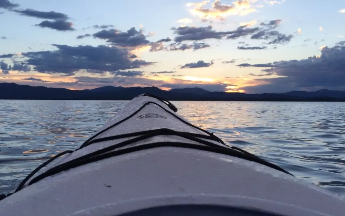 Sunrise Kayak, Jackson Lake