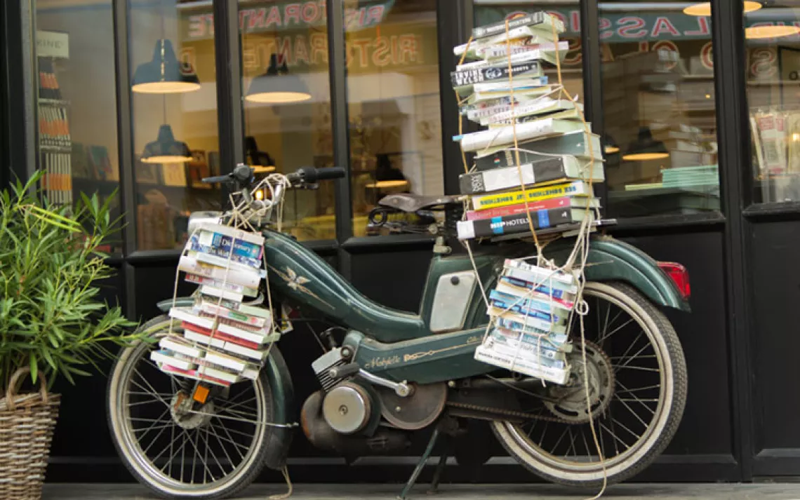 Books on bikes -- check out our list!