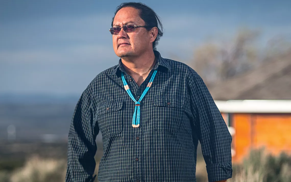 Grid Alternative's Tim Willink helps indigenous communiites power up on native lands.