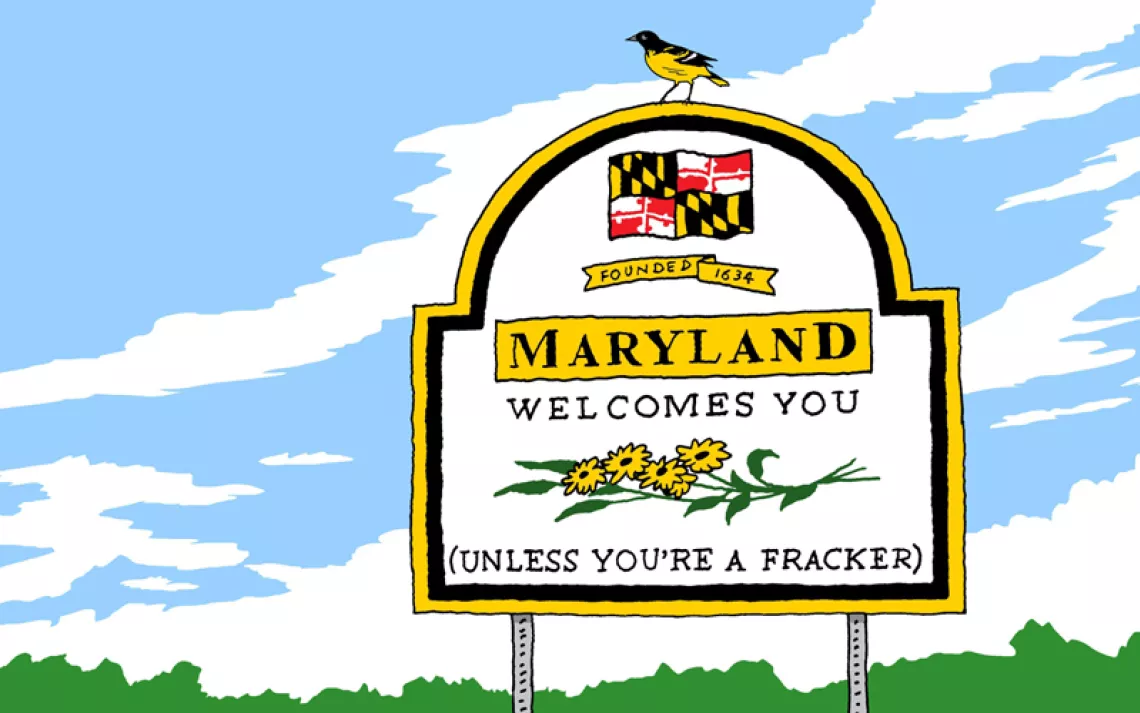 Maryland bans fracking. It’s the third state to do so, after New York and Vermont