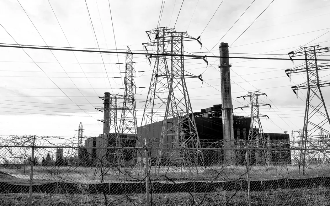 The Huntley Generating Station in Tonawanda, New York.