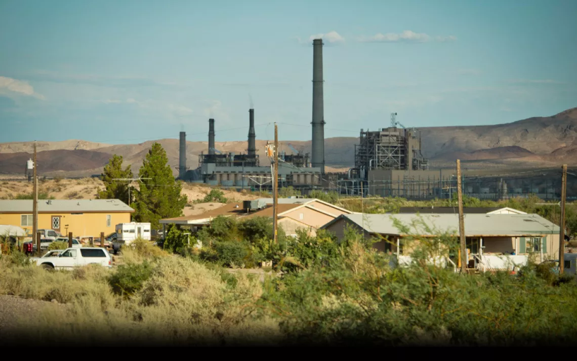 Combustion waste from coal-fired power plants, known as coal ash, contains toxics such as mercury, arsenic, selenium, and lead. Moapa tribal members believe that the ash, which blows into their town in dust storms, has caused a wide range of illnesses and