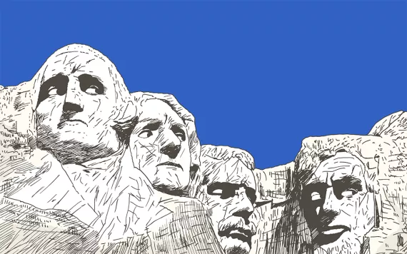 Helicopter ban over Mount Rushmore