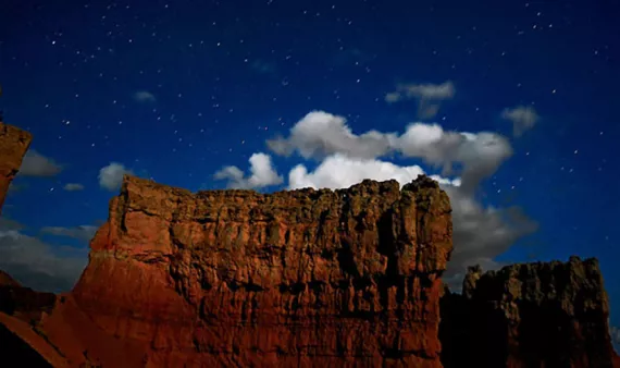 The endangered night sky at Bryce Canyon National Park.