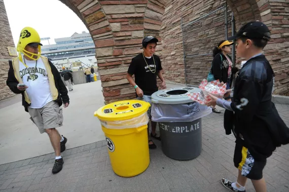  The University of Colorado Boulder’s Athletic Department brings it on when it comes to eco-initiatives.