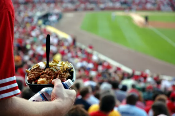 Worry not, sports-lovers: food like this might be a thing of the past.