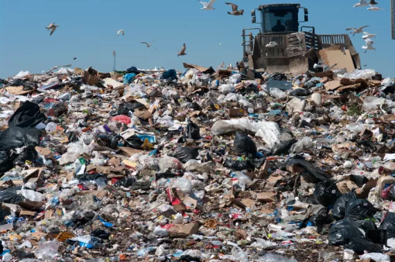 Trash piles up in our world as well as in WALL-E's