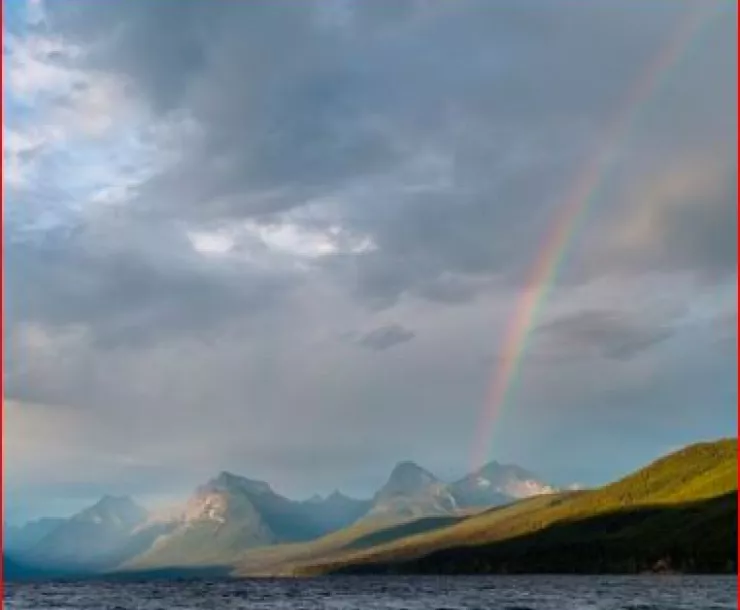 Rainbow over Glacier National Park.JPG