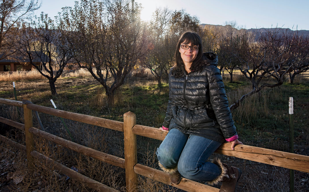 Moab city councilmember Heila Ershadi has fought to clean up the tourist mecca's increasingly dirty air. 