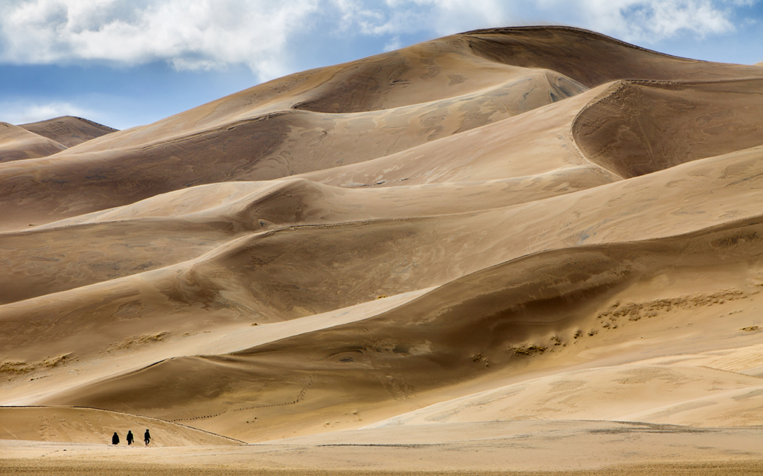 Great Sand Dunes National Park and Preserve in Colorado.