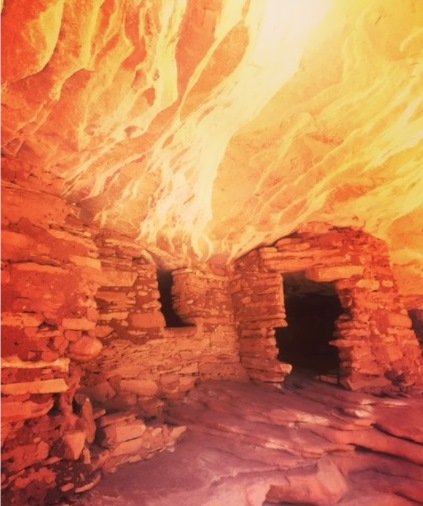House On Fire, one of over 100,000 cultural and archaeological sites in the Bears Ears National Monument. 