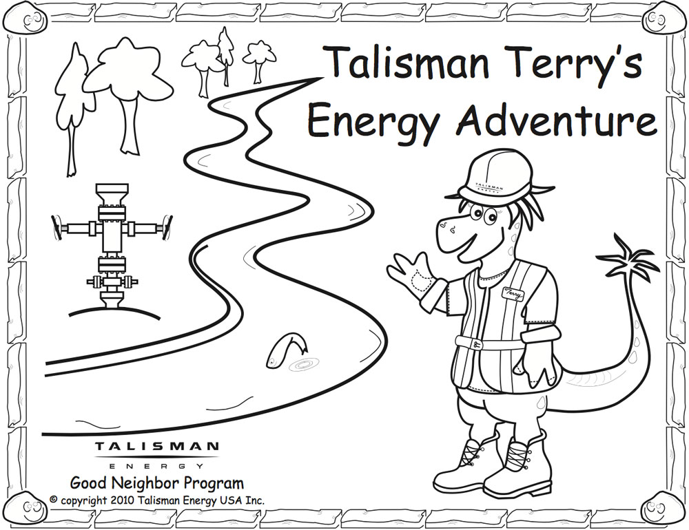 Talisman Terry, your friendly fracosaurus, wants to brainwash your children