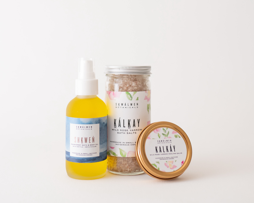 Bath products made using natural ingredients